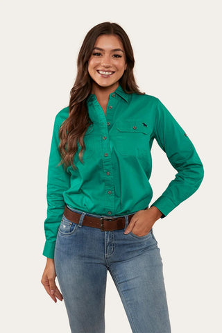 Ringers Western - Pentecost River Full Button Green