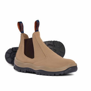 Mongrel - 240040 Suede Elastic Sided Boot Wheat