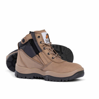 Mongrel - 961060 Non Safety Zipsider Boot Stone