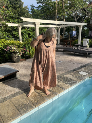 Willis - Nicola Jumpsuit Os Dusty Apricot / Cream Os 