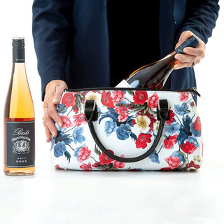 Cool Clutch - Poppy Coloured Floral Bag