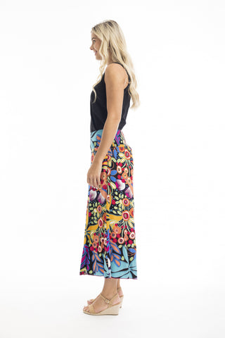 Orientique - Copacabana  Print Pant [cl:copacabana Print Sz:10 L:90 Cm Approx]