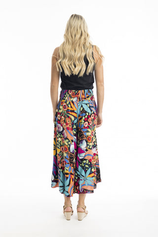 Orientique - Copacabana  Print Pant [cl:copacabana Print Sz:12 L:90 Cm Approx]