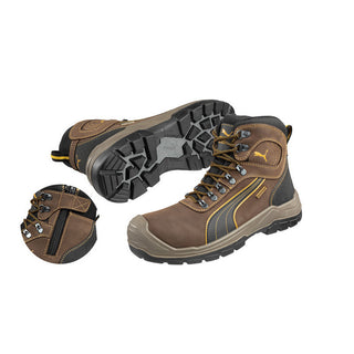 Puma - Boots Sierra Nevada Zip Mid Brown [sz:uk 10.5 Cl:brown]