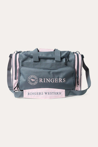 Ringers Western - Rider Go Sports Bag Charcoal / Pastel Pink