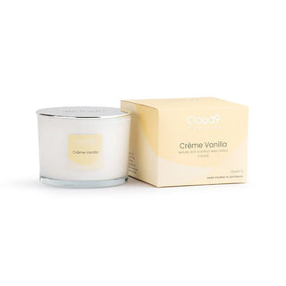 Cloud 9 - Candle 3 Wick Creme Vanilla 400g 