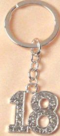 Gifts King - Keyring 18th Birthday