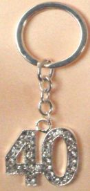 Gifts King - Keyring 40th Birthday