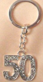 Gifts King - Keyring 50th Birthday
