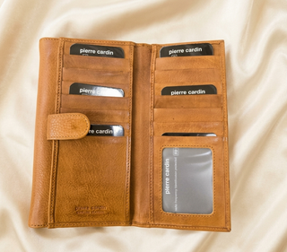 Pierre Cardin Wallet - Rfid Protected Cognac 