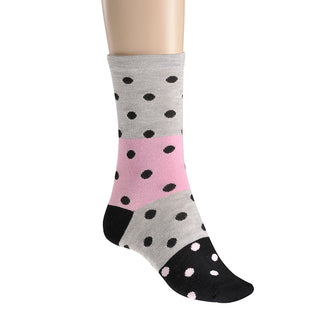 Kingston Grange - Bamboo Crew Sock Polka Dot [so:5 - 8]