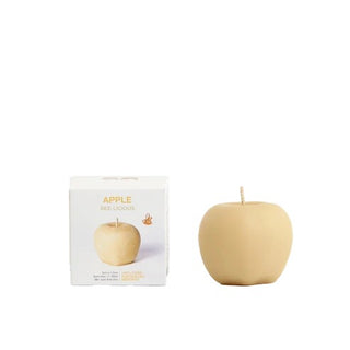 Queenb - Apple Candle 100% Pure Australian Beeswax