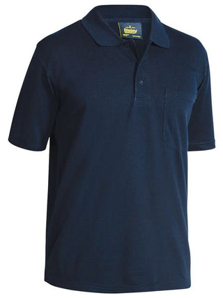 Bisley - Bk1290_bpct Polo Shirt Navy [cl:navy Sz:2xl]