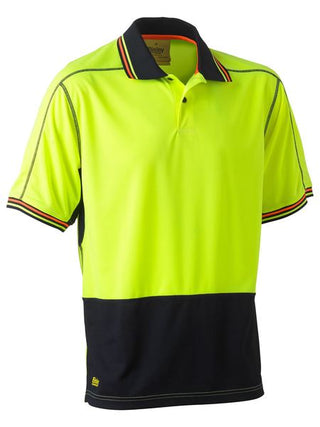 Bisley - Bk1219_tt04 Polo Short Sleeve Shirt [cl:yellow / Navy Sz:2xl]