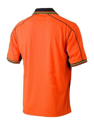 Bisley - Bk1219_tt05 Polo Short Sleeve Shirt [cl:orange / Navy Sz:2xl]