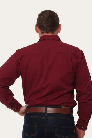 Ringers Western - King River Full Button [cl:burgundy  Sz:m]