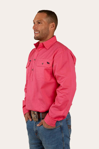 Ringers Western - King River 1/2 Button Melon [sz:xs]