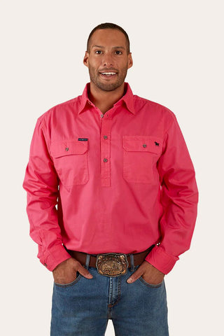 Ringers Western - King River 1/2 Button Melon [sz:m]