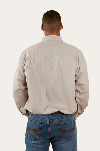 Ringers Western - King River 1/2 Button Beige [cl:beige Sz:l]