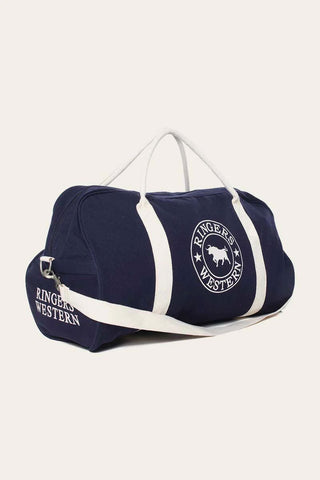 Ringers Western - Gundagai Duffle Bag Navy / Natural