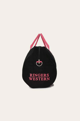 Ringers Western - Gundagai Duffle Bag Black / Melon