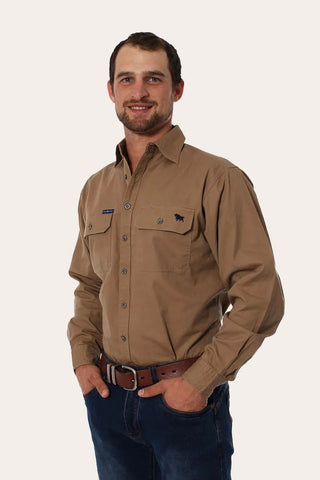 Ringers Western - King River Full Button Clay [cl:clay  Sz:2xl]