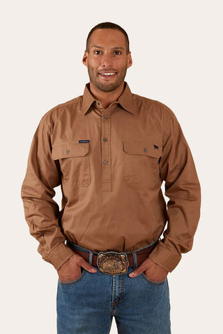 Ringers Western - King River 1/2 Button Clay [sz:xs]