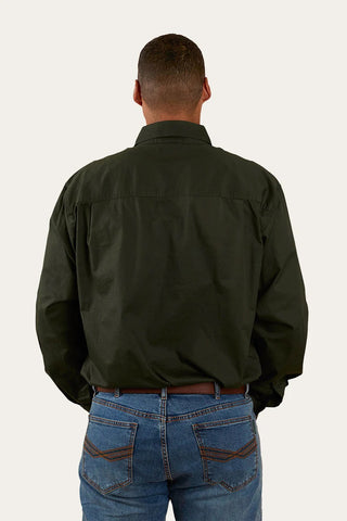 Ringers Western - King River 1/2 Button Cargo Khaki [sz:xl]