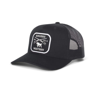 Ringers Western - Shotgun Trucker Cap Black 
