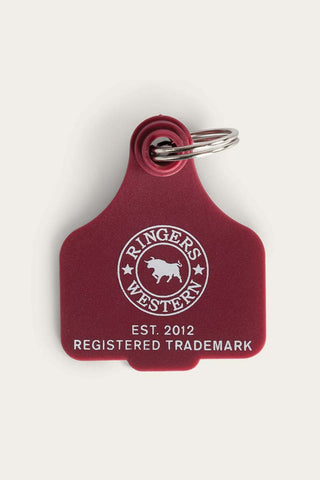 Ringers Western - Cattle Tags Beige/red