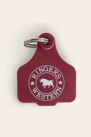 Ringers Western - Cattle Tags Beige/red