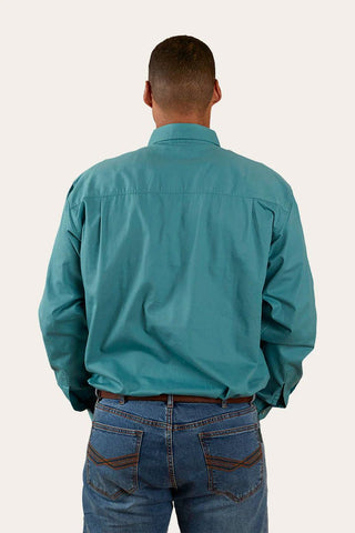 Ringers Western - King River 1/2 Button Dusty Jade [sz:2xl]