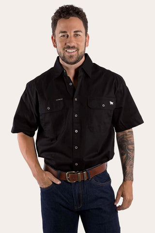 Ringers Western - Lake Argyle Full Button Ss Black [cl:black Sz:xs]