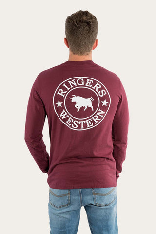 Ringers Western - Signature Bull Ls T Burgundy [sz:7xl]