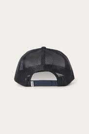 Ringers Western - Signature Bull Trucker Cap Dark Navy / Clay