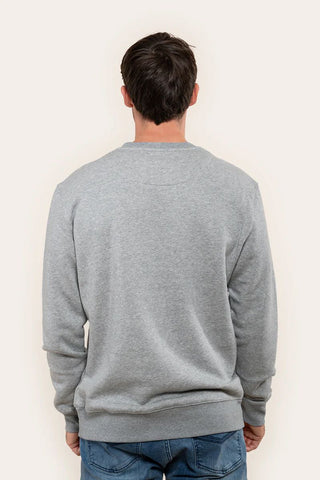 Ringers Western - Lodge Crew Neck Jumper [sz:2xl Cl:grey / Marle]