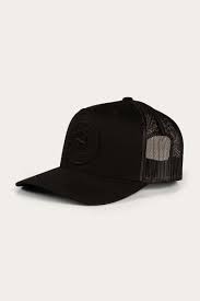 Ringers Western - Signature Bull Trucker Cap Black