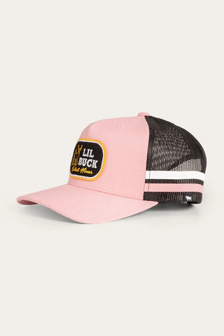 Ringers Western - Kids Lil Buck Trucker Cap - Pastal Pink