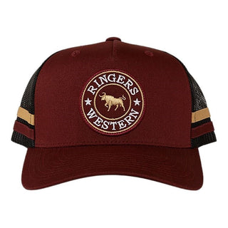 Ringers Western - Trucker Cap Mccoy - Burgundy