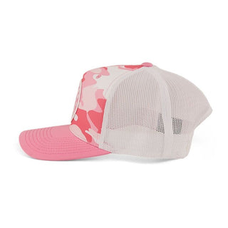 Ringers Western - Signature Bull Trucker Cap Pink Camo