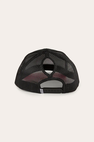Ringers Western - Trucker Cap Tara Ponytail Black / Pink