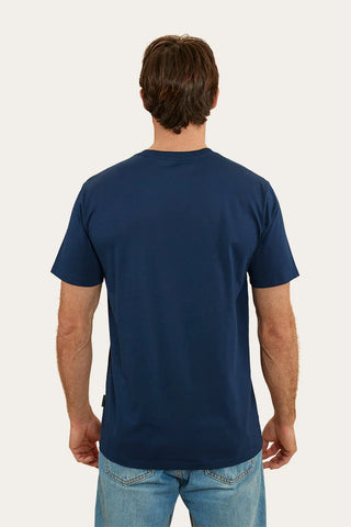 Ringers Western - Jarrahdale Mens Classic Fit Tee - Navy [sz:4xl]