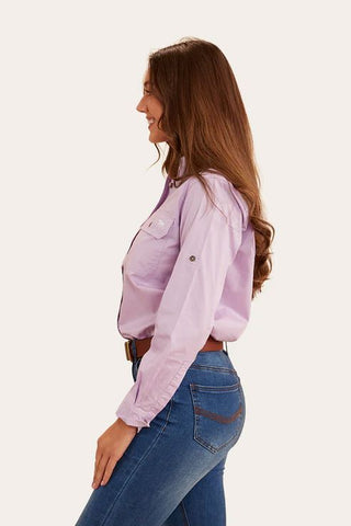 Ringers Western - Pentecost Full Button Work Shirt Lavender [sz:10]