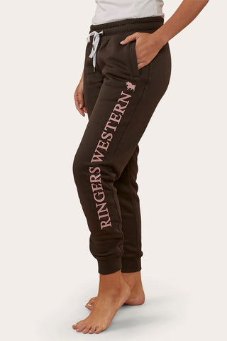 Ringers Western - Iluka Trackpant Charcoal / Rosey [sz:12]