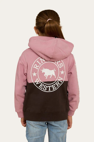 Ringers Western - Kids Oakley Hoodie Rosey / Charcoal [sz:10]