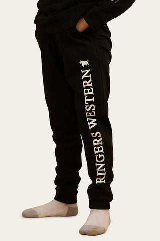 Ringers Western - Kids Durango Trackpant Black / White [sz:4]