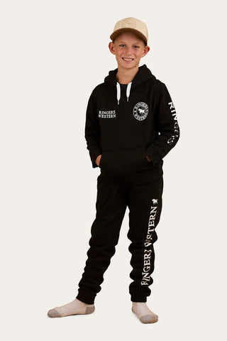 Ringers Western - Kids Durango Trackpant Black / White [sz:4]