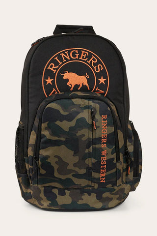 Ringers Western - Holtze Back Pack [cl:black / Camo Bp:back Pack]