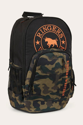 Ringers Western - Holtze Back Pack [cl:black / Camo Bp:back Pack]