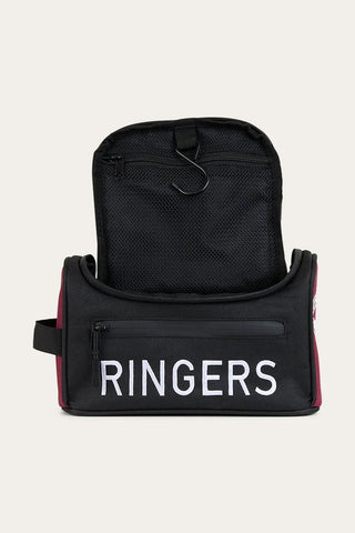 Ringers Western - Occy Toiletry Bag - Burgundy / Black